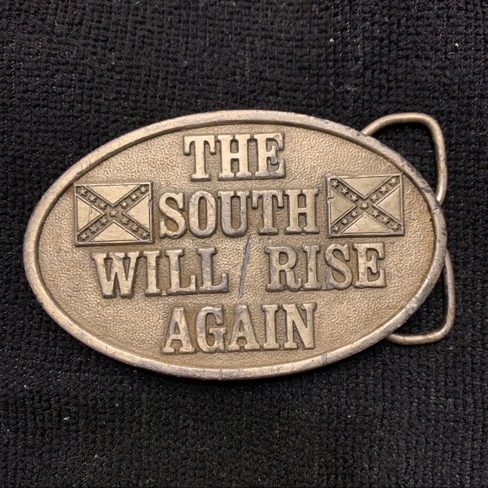The South Will Rise Again belt buckle